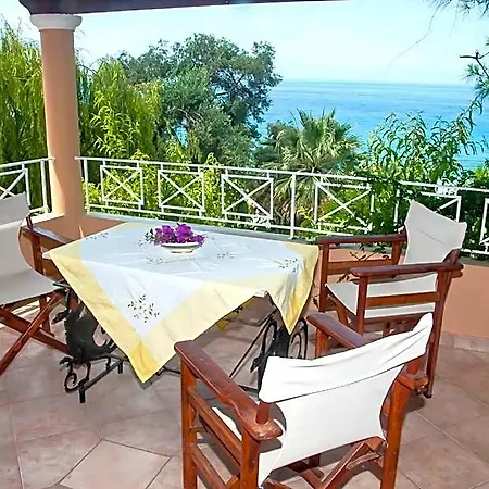 Large Tonia With Sea View - Pelekas Beach, Corfu Hotell